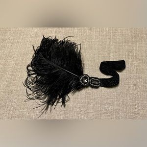 NWOT 1920s Flapper Hair piece headband